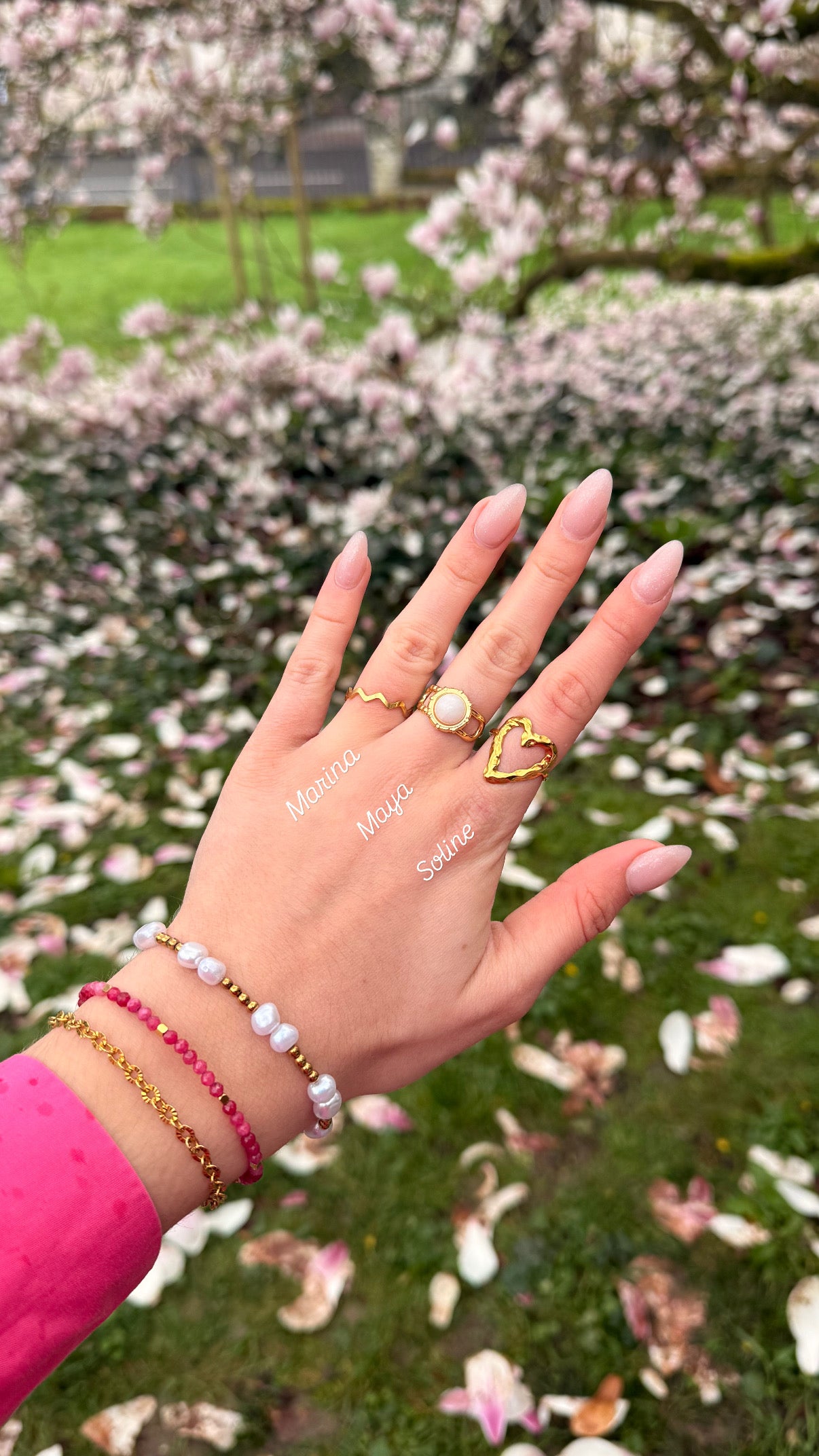 Bagues : Marina - Maya - Soline