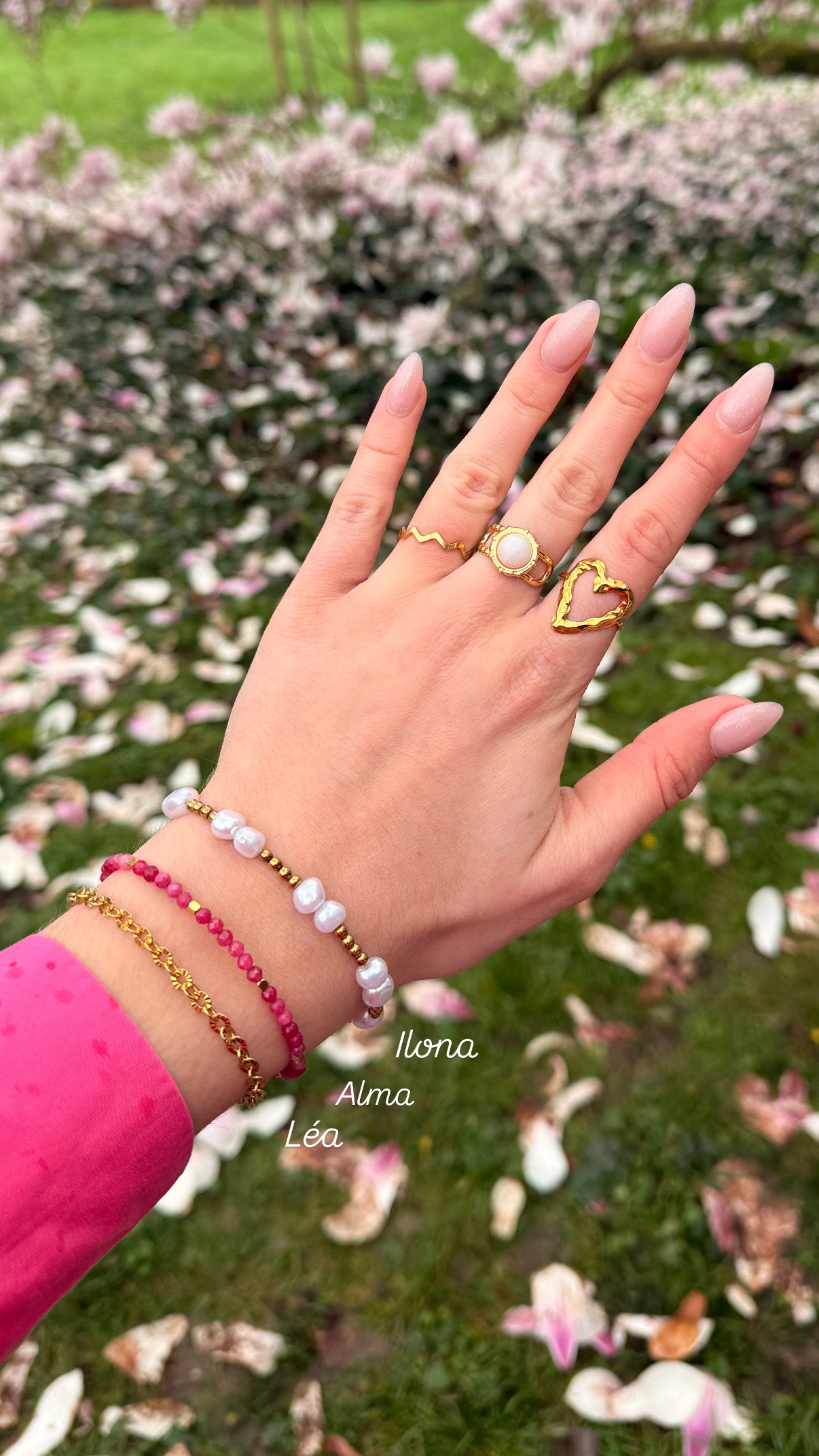 Bracelets : Léa - Alma - Ilona