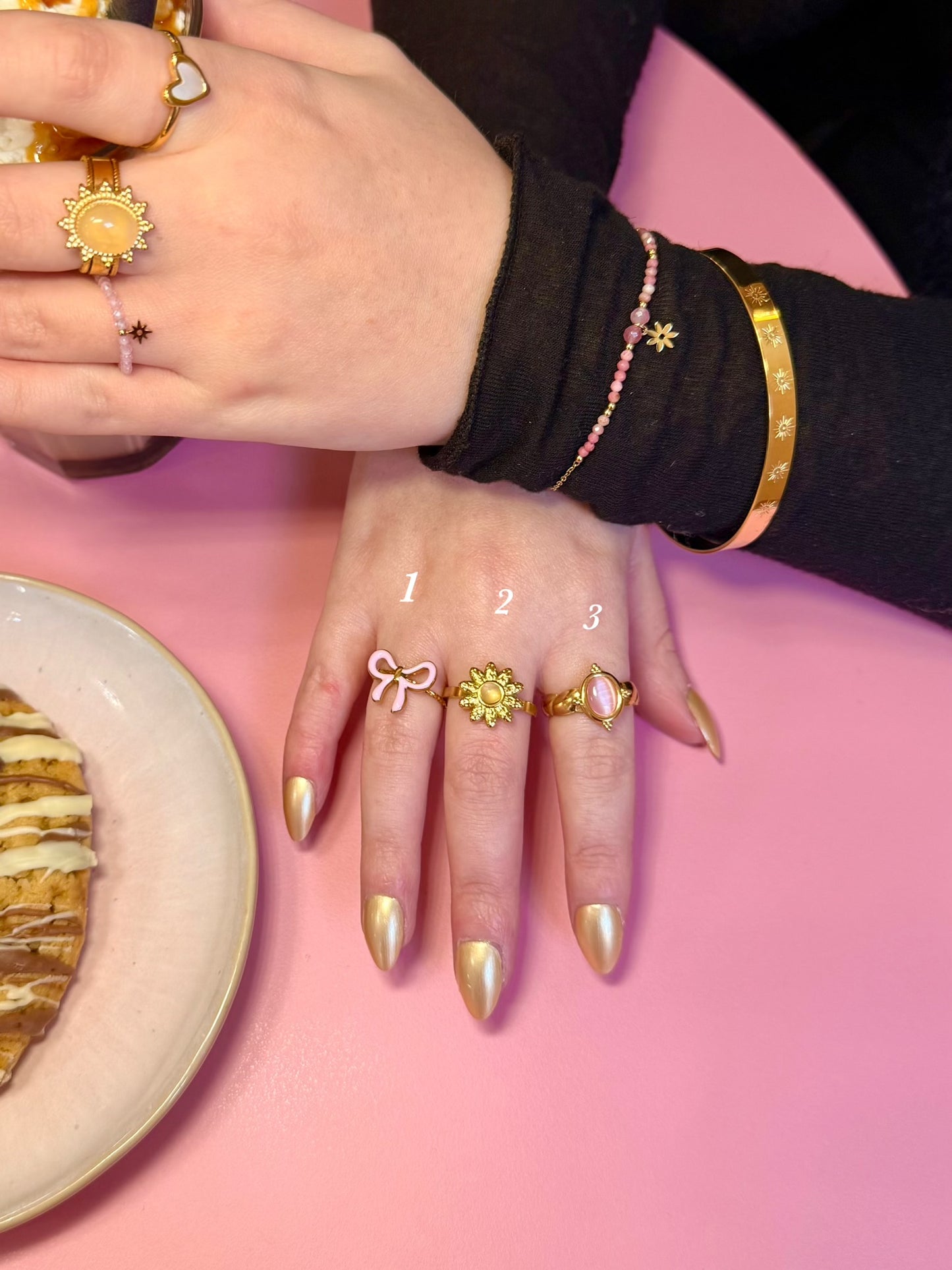 Bagues : Cutie - Ambre - Alba