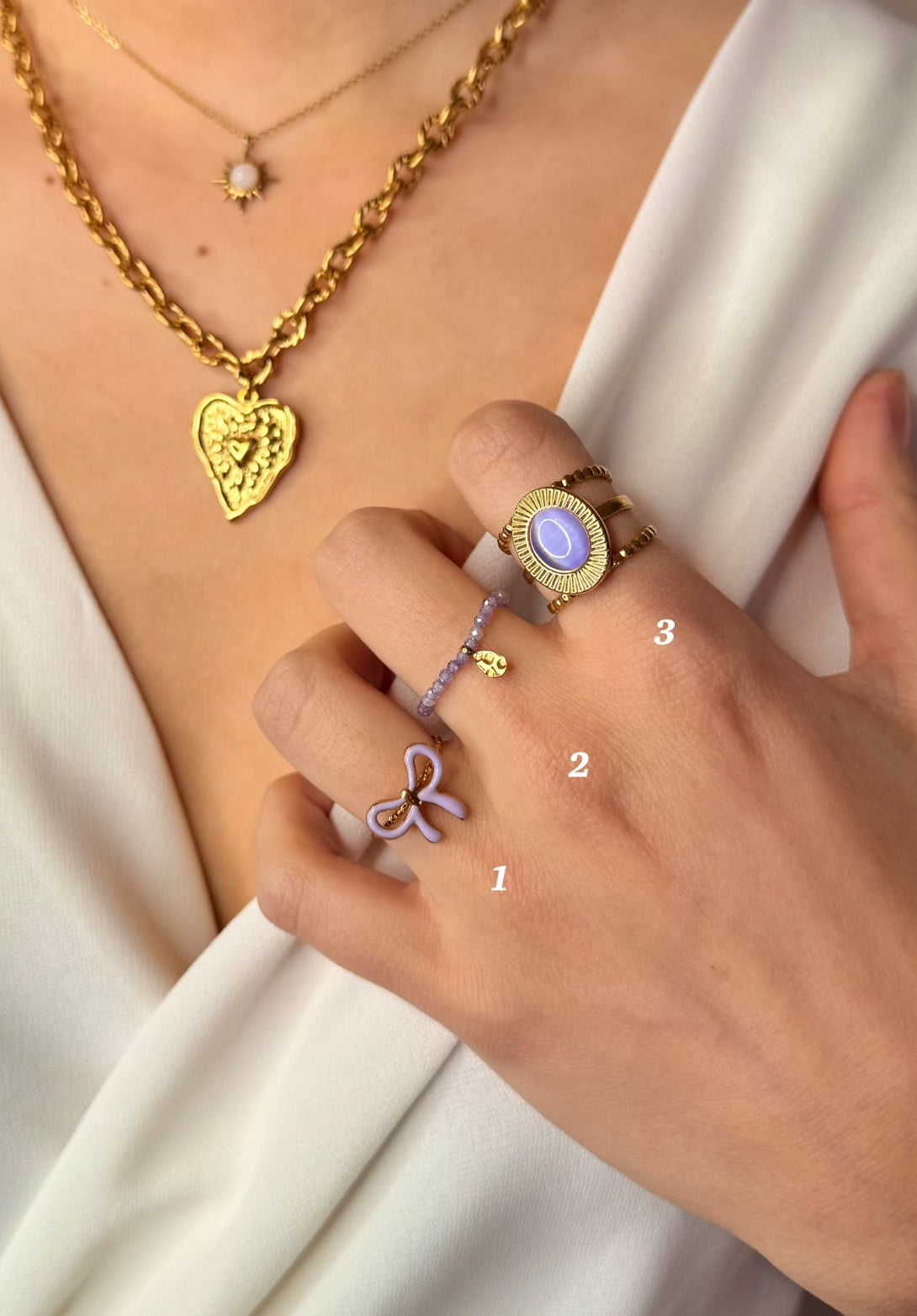 Bagues : Cutie - Tess - Lisa