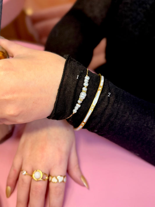 Bracelets : Laura - Jade