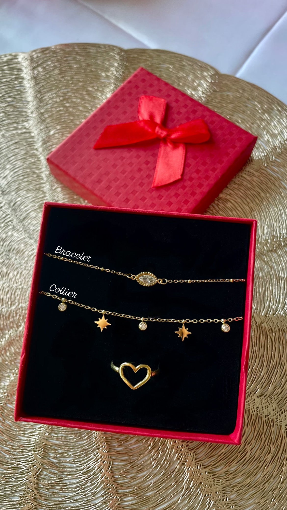 Coffret cadeau 3 bijoux