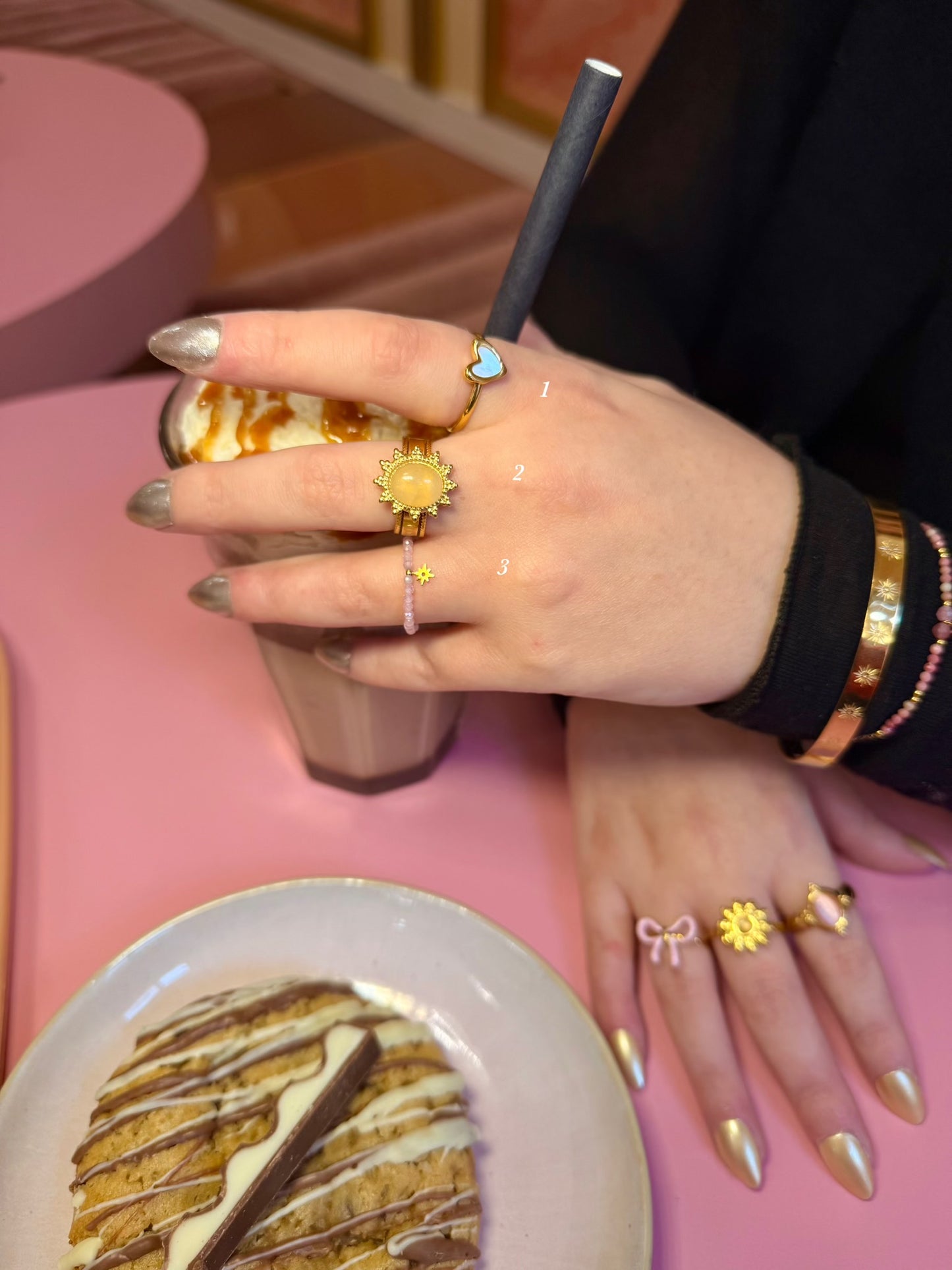 Bagues : Emma - Manon - Élise