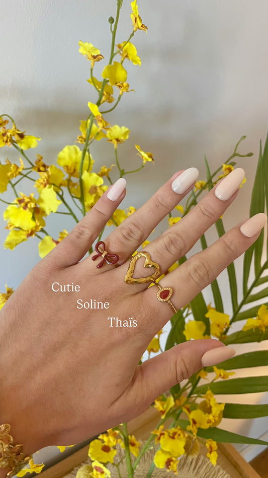 Bagues : cutie - soline - thaïs