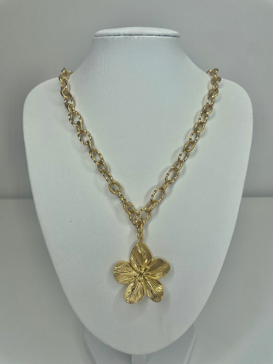 Sautoir « Flower » (long collier)