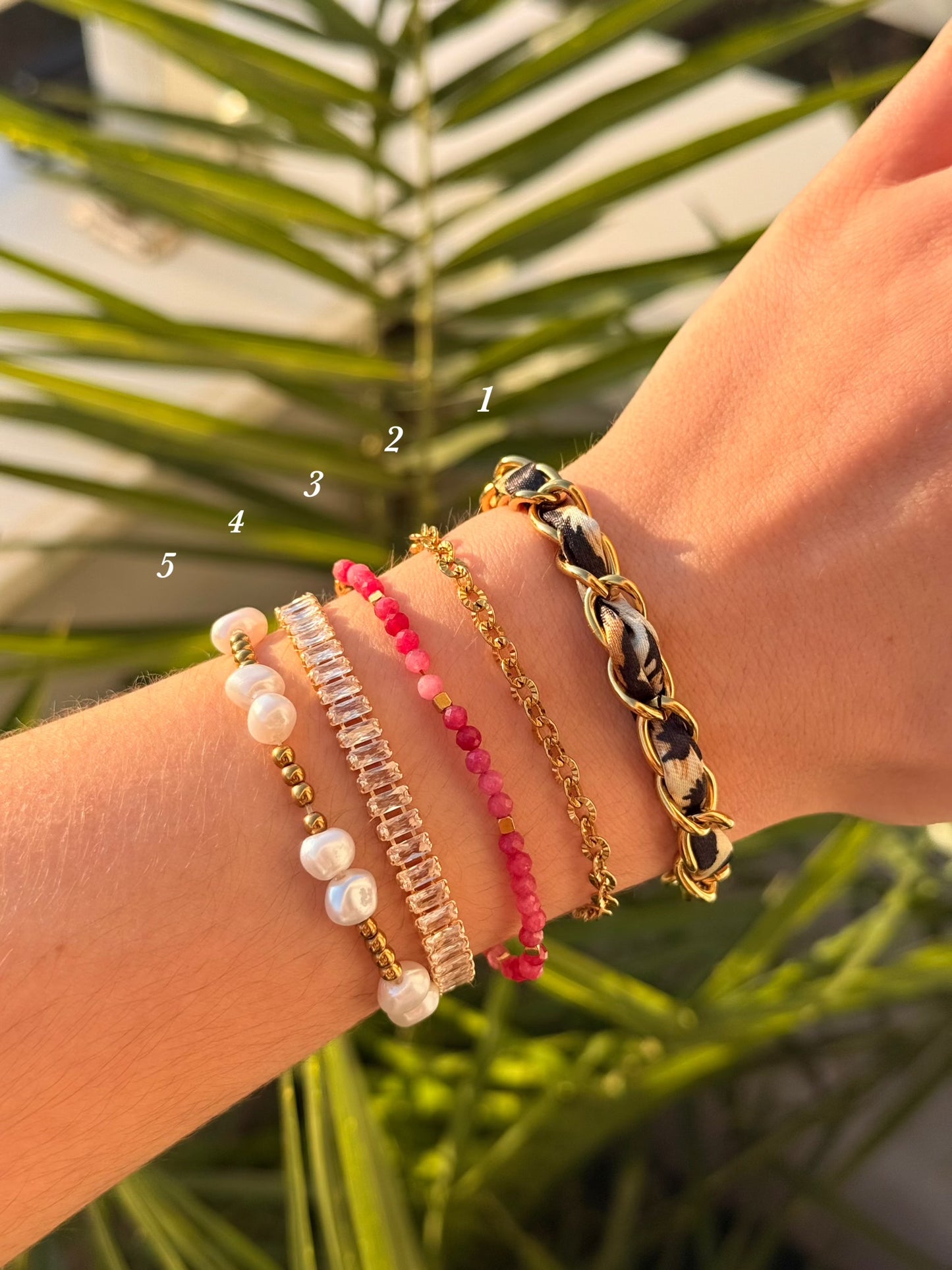 Bracelets : Thaïs - Léa - Alma - Kalia - Ilona